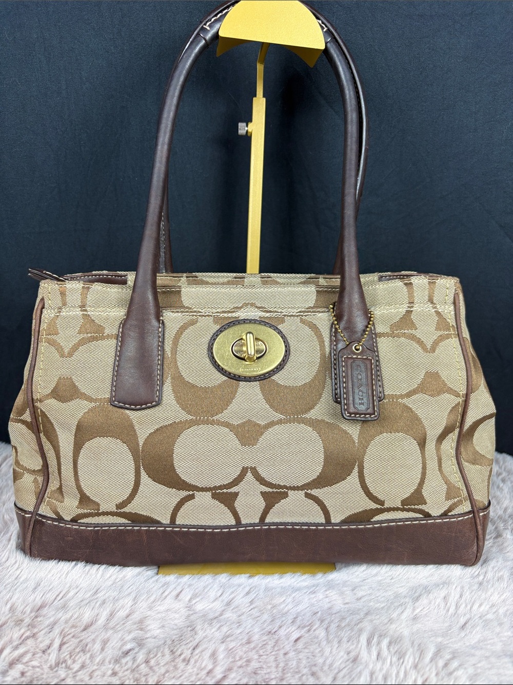 Coach Hamptons Madeline Signature Satchel 12463 Y2K 2008